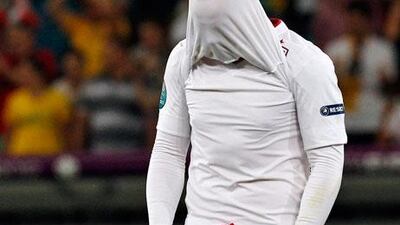 Yes, that's Wayne Rooney, shortly after England lost in penalty kicks to Italy, providing the example columnist Will Batchelor is grousing about.