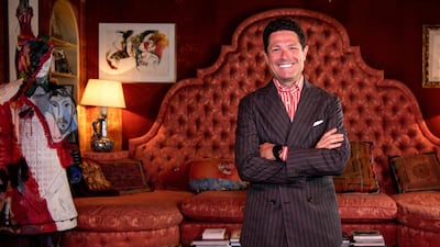 Matteo Marzotto, president of Dondup, spoke to The National about his latest fashion venture the denim brand Dondup. (Photo by Piero CRUCIATTI / AFP)