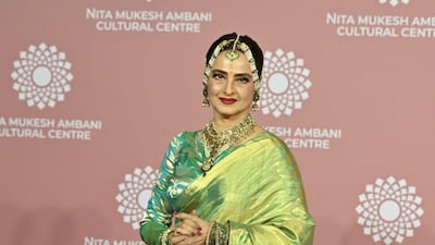 Bollywood actress Rekha. AFP
