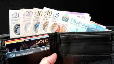 UK inflation fell to 2.3 per cent last month, down from 3.2 per cent in March. PA