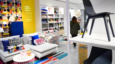 Ikea has launched disassembly guides for a number of its bestsellers. Photo by Gabriel Bouys/AFP