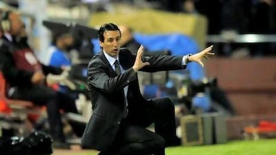 Unai Emery's reign as Valencia coach looks likely to end in the summer.