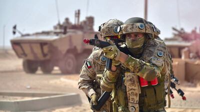 The UAE Armed Forces organised the joint exercise, in line with the highest international health standard amid the Covid-19 pandemic. Wam