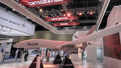 The MILKOR stand. Victor Besa / The National