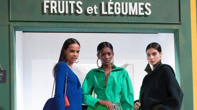 The Jacquemus autumn/winter show in Paris on February 25, 2019. EPA