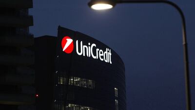 UniCredit has opened in Abu Dhabi to offer corporate and investment banking services. Alessandro Garofalo / Reuters