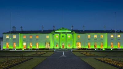 Under Ireland’s immigrant investor programme, foreign investors can get visas in return for buying €1 million in Irish bonds or investing more than €500,000 in an approved fund. Only 42 high net worth individuals have been granted under the scheme. Above, Aras an Uachtarain, Ireland’s version of the US White House. AFP