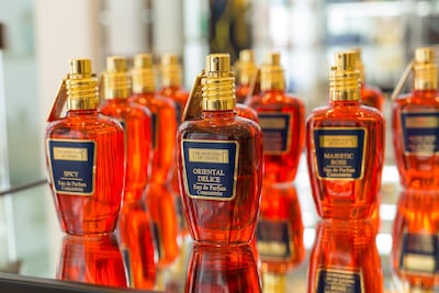 The monothematic perfumes from the Museum collection can be worn solo as to add layers of scents. Courtesy Merchant of Venice