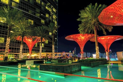 Glo is an open-air venue at Rosewood Abu Dhabi. Courtesy Rosewood Abu Dhabi
