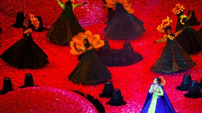 The 2023 Asian Cup kicked off with a colourful opening ceremony in Qatar on Friday. EPA