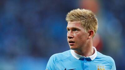 Kevin De Bruyne scored on hist first Premier League start for Manchester City but could bot prevent West Ham from winning the game. Dean Mouhtaropoulos / Getty Images