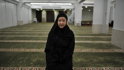 Ruchell Charmain Sy fasted every Ramadan, read books and watched YouTube videos about Islam. Last May 30, she recited the shahada, or the testimony of faith, in Abu Dhabi to become a Muslim. Delores Johnson / The National