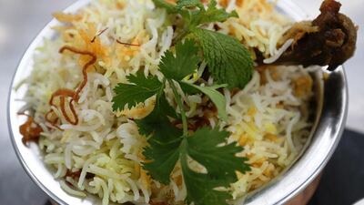 Awadhi Chicken Dum Biryani at Royal Biryani. Courtesy Royal Biryani