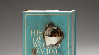 Precarious Passage (2016/2023) by Issam Kourbaj, a limited-edition artwork donated to the British Museum. Photo: British Museum