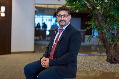 Dr Jethin Rafique, the study's principal investigator, said it will focus on patients whose apnoea worsens when they sleep in certain positions. Victor Besa / The National