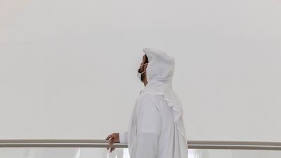 Inside the UAE pavilion at Expo 2020. Photo: Antonie Robertson / The National