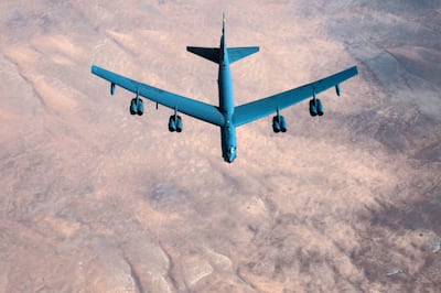A US Air Force B-52 Stratofortress. US Air Force