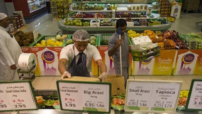 When hypermarkets and convenience outlets from a given chain are combined, Lulu and Carrefour vie for the title of cheapest supermarket. Antonie Robertson / The National