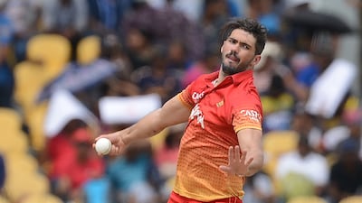 Graeme Cremer during his time as captain of Zimbabwe back in 2017. AFP