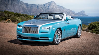 The last Rolls-Royce Dawn models are rolling off the production lines now. Photo: Rolls-Royce