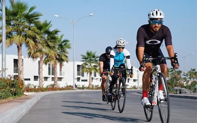 Damac is having a cyclethon at its largest community Akoya. Courtesy Damac