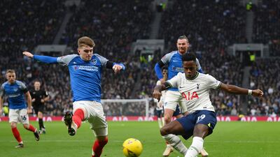 Ryan Sessegnon, 7 – A quiet opening, but he had Griffiths at full stretch with a whipped cross that had to be pushed away by the Portsmouth goalkeeper before another brilliant delivery was miscued by Davinson Sanchez. Picked out Harry Kane for the winner. Getty