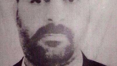 A handout picture released by the Iraqi Ministry of Interior on January 29, 2014 shows a photograph purportedly of Abu Bakr Al Baghdadi, the leader of the Islamic State of Iraq and the Levant. The shadowy leader of thousands of Islamist fighters in Syria and Iraq, many of them Westerners, appears to be surpassing Al-Qaeda chief Ayman al-Zawahiri as the world's most influential jihadist. AFP Photo