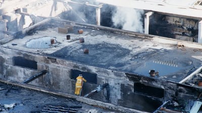 It was demolished a year later. Courtesy: Al Ittihad