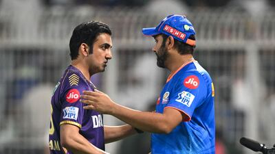 Gautam Gambhir will now work with Rohit Sharma in the India team after being named the national team's coach. AFP