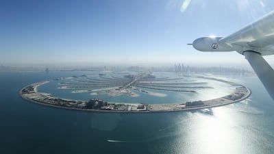 It’s been around for a while now (its first residences were handed over in 2006), and it has become part of the Dubai furniture, but we mustn’t forget what an awe-inspiring feat the Palm Jumeirah is. New hotels are springing up all the time at what is still a signature destination for luxury. Sarah Dea / The National
