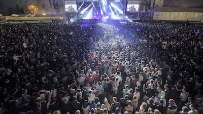 The Weeknd was in fine - and relatively chatty form - as his voice, a sweet and seductive instrument in its own right, channelled the thrills and menace essential to his work. Courtesy Sife El Amine