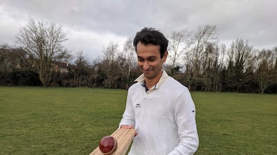 University of Cambridge researcher Darshil Shahthe co-authored a study that found bamboo could be used in the manufacture of cricket bats. AFP