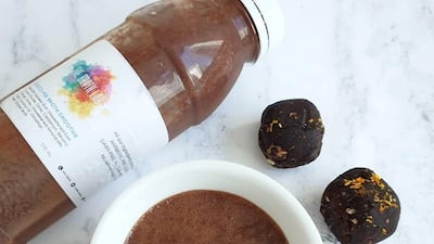 Brothies combine the benefits of bone broth, above, with ingredients such as chocolate. Courtesy The Broth Lab