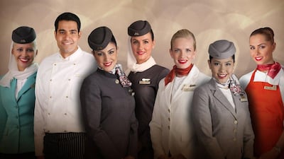 Etihad Airways is looking to hire as many as 2,400 crew and several flying chefs. Courtesy Etihad Airways