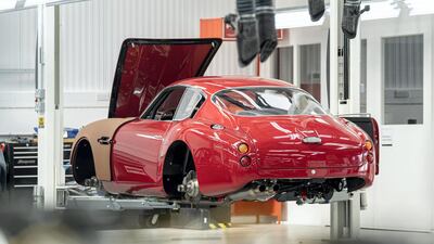 Deliveries of the Zagato will begin the fourth quarter of this year. Courtesy Aston Martin