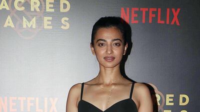 Radhika Apte attends the screening of Netflix's first Indian original show 'Sacred Games' in Mumbai on June 28, 2018. AFP