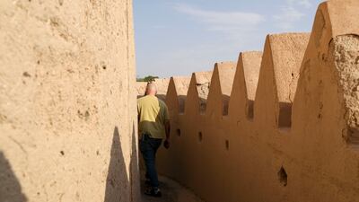 Al Jahili Fort is the 130-year-old heart of Abu Dhabi’s garden city. Khushnum Bhandari / The National