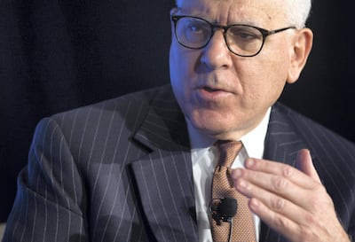 David Rubenstein, is the chief executive of the Carlyle Group. Saul Loeb / AFP