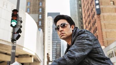 A handout movie still of Dhoom 3 showing Abhishek Bachchan (Courtesy: Yash Raj Films)