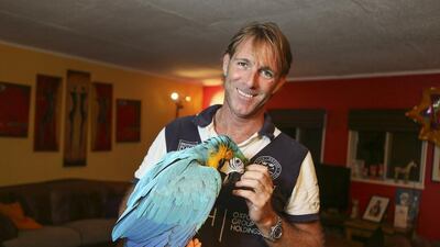 Thompson and Rio make a happy picture. Sarah Dea/ The National