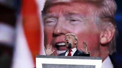 Republican presidential candidate Donald Trump. Carolyn Kaster / AP