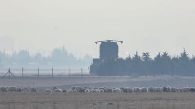 The S-400 air defence system from Russia is activated for testing at Turkish Air Force's Murdet Air Base in Ankara, Turkey. Getty Images