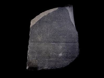 Before the Rosetta Stone was discovered in 1799, there was no making sense of the Egyptian hieroglyphs. Google Arts and Culture