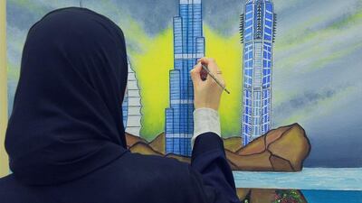 Feb 20, 2017 - Asma Al-Khori is one of four Emiratis taking part in this year's Dubai Canvas 3D Art Festival. Courtesy Dubai Canvas