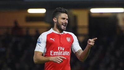 Giroud was an Arsenal player before joining Chelsea.