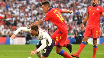 SUBS: Mason Mount (Bellingham, 62’) – 7. Injected some extra life into the game and showed intelligence to win the penalty. Getty