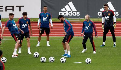 Spain have strength across the pitch and should be contenders for the 2018 World Cup. Juan Medina / Reuters