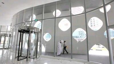 An inside view of the O-14 tower. Pawan Singh / The National