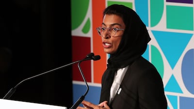 Noura Al Kaabi, Minister of Culture and Knowledge Development. Chris Whiteoak / The National