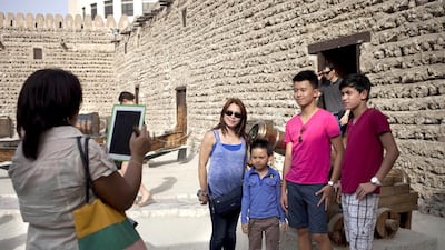 Tourism has been a major driver of Dubai’s economic growth. Razan Alzayani / The National